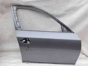 DRZWI PRAWE PRZÓD PRZEDNIE BMW E60 E61 SILBERGRAU A08/7 W384 F-VAT