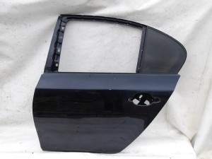 DRZWI LEWE TYŁ TYLNE BMW E60 CARBONSCHWARZ W406 F-VAT