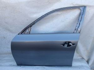 DRZWI LEWE PRZÓD PRZEDNIE BMW E60 E61 SILBERGRAU W421 F-VAT