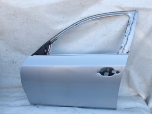 DRZWI LEWE PRZÓD PRZEDNIE BMW E60 E61 TITANSILBER W423 F-VAT