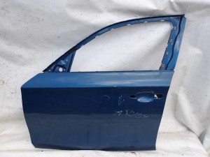 DRZWI LEWE PRZÓD PRZEDNIE BMW E87 SYDNEYBLAU PIERWSZY LAKIER W432 F-VAT