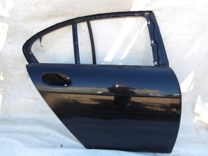 DRZWI PRAWE TYŁ TYLNE BMW E65 BLACKSAPPHIRE W280 F-VAT