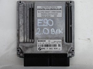 KOMPUTER STEROWNIK SILNIKA 2.0B BMW E87 E90 E91 7561834 F-VAT