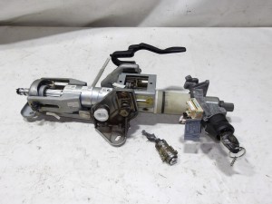 KOLUMNA KIEROWNICZA STACYJKA KLUCZYK WKŁADKA ZAMKA BMW E60 E61 EUROPA F-VAT