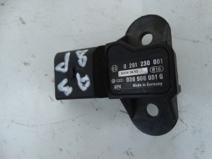CZUJNIK CIŚNIENIA DOŁADOWANIA MAP SENSOR 0261230081 AUDI A3 8P VW GOLF V SKODA SEAT F-VAT