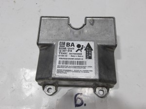 MODUŁ SENSOR PODUSZEK AIRBAG 13227918 OPEL ASTRA H ZAFIRA B F-VAT