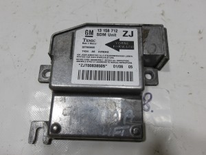 MODUŁ SENSOR PODUSZEK AIRBAG 13158712 OPEL MERIVA A F-VAT