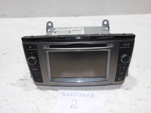RADIO NAWIAGACJA EKRAN 86140-05020 TOYOTA AVENSIS T27 KOMBI EUROPA F-VAT