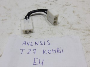 WTYCZKA KOSTKA ZŁĄCZKA INSTALACJA WIĄZKA RADIA TOYOTA AVENSIS T27 F-VAT