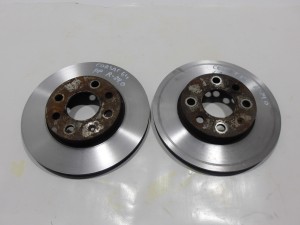 TARCZE HAMULCOWE PRZÓD PRZEDNIE 240MM OPEL CORSA C 1.2 F-VAT
