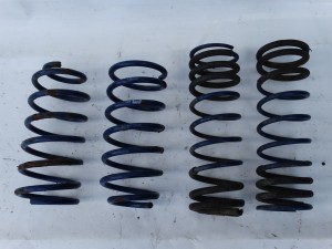 SPRĘŻYNA SPRĘŻYNY ZAWIESZENIA PRZÓD TYŁ FORD FIESTA III MK3 3D F-VAT