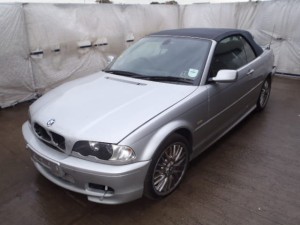 ĆWIARTKA BŁOTNIK PRÓG TYŁ LEWA BMW E46 CABRIO