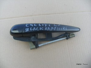 KLAMKA TYŁ LEWA BMW E46 LIFT BLACK SAPPHIRE