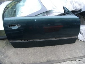 DRZWI PRAWE GOŁE FARNGRUEN F-VAT BMW E36 COUPE