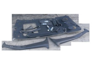 PODSUFITKA KOMPLETNA M-PAKIET KOMBI CZARNA E36