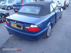 KLAPKA PALIWA E46 COUPE CABRIO TOPASBLAU