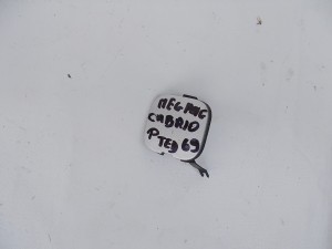 ZAŚLEPKA ZDERZAKA PRZÓD TED69 CABRIO CC MEGANE II
