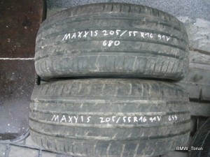 OPONA OPONY 2szt MAXXIS R16 16" 205/55