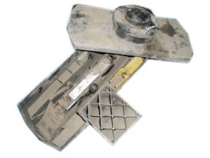 MOCOWANIE LEWAREK  KOŁA ZAPASOWEGO SW F-VA 307