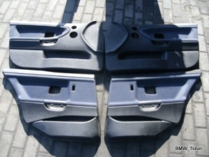 BOCZKI TAPICERKA DRZWI KOMPLET BMW E36 F-VAT
