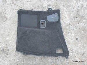 TAPICERKA BOCZEK BAGAŻNIKA BMW E46 KOMBI