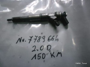 WTRYSK WTRYSKI 7789664 BMW E46 LIFT 2.0d 150km