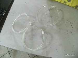 RINGI LAMPY PRZÓD BMW E46 E39 E36