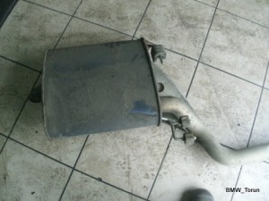 TŁUMNIK RURA WYDECH KOŃCOWY 2.5 TDS BMW E39