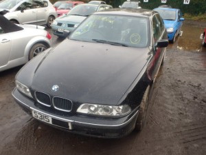 LUSTERKO KOMPLETNE LEWE BMW E39 SCHWARZ 2