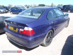 LISTWA PODŚWIETLENIE KLAPY E46 COUPE VALVETBLAU