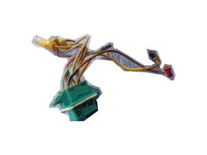 INSTALACJA WIĄZKA KABLE LAMPA PRZÓD E38 F-VAT