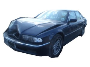 DRZWI PRZÓD LEWE BMW E38 ORIENTBLAU