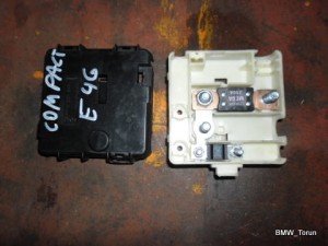 SKRZYNKA ŁĄCZNIK KABLI PIROTECHNICZNA BMW E46