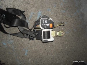 PAS PASY BEZPIECZEŃSTWA PRZÓD LEWY BMW E36 COUPE