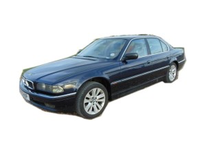 DRZWI TYŁ TYLNE LEWE BMW E38 ORIENTBLAU