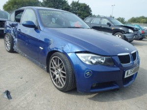 KLAMKA ZEWMĘTRZNA PRZÓD P BMW E90 E91 LEMANSBLAU