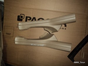 LISTWA OSŁONA MASKOWNICA PROGU TYŁ PRÓG E46