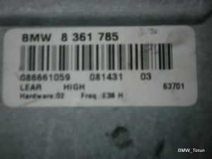 WZMACNIACZ BMW E38 E39