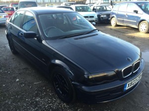 KLAPKA WLEWU PALIWA BMW E46 SEDAN DUNKIELBLAU