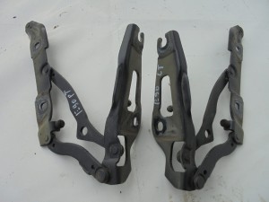 ZAWIAS MASKI LEWY PRAWY BMW E90 E91 SPARKLING GRAPHITE F-VAT
