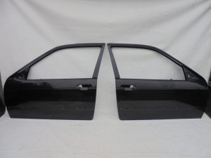 DRZWI PRZÓD LEWE PRAWE BMW E36 COMPACT COSMOSSCHWARZ F-VAT