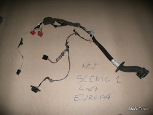 WIĄZKA INSTALACJA KABLE DRZWI PRZÓD L SCENIC LIFT