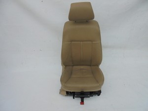 FOTEL PRAWY KIEROWCY SKÓRA BMW 7 E65 WENTYLOWANY GRZANY F-VAT