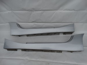 LISTWA PROGOWA NA PRÓG BMW Z4 E85 TITANSILBER F-VAT