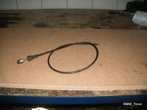 LINKA CIĘGNO OTWIERANIA MASKI BMW E46 ORYGINAŁ