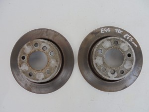 TARCZE HAMULCOWE TYŁ TYLNE 275MM BMW E46 PAGID F-VAT