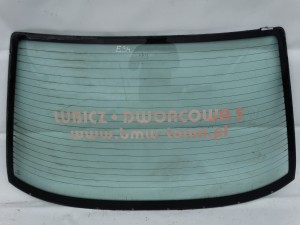 SZYBA KAROSERYJNA TYŁ TYLNA BMW E34 SEDAN F-VAT