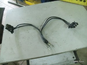 PRZEWODY RINGÓW LAMPY PRZÓD BMW E46 E39 E36