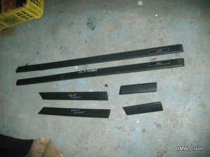 LISTWA LISTWY M-PAKIET KOMPLET COMPACT BMW E36
