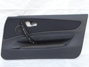 BOCZEK DRZWI PRAWY TAPICERKA BMW E81 LIFT F-VAT